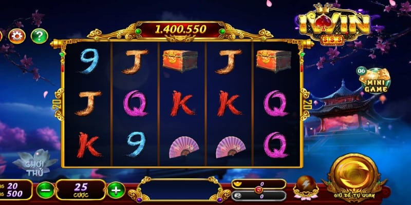 giá trị độc đáo Quay Slot Điêu Thuyền Iwin